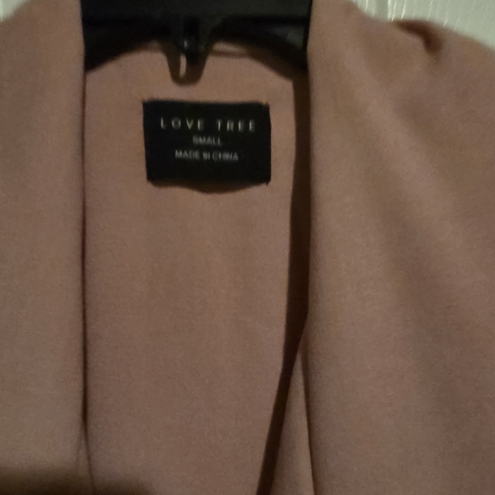 Love Tree Soft Pink Cardigan - Picture 5 of 8